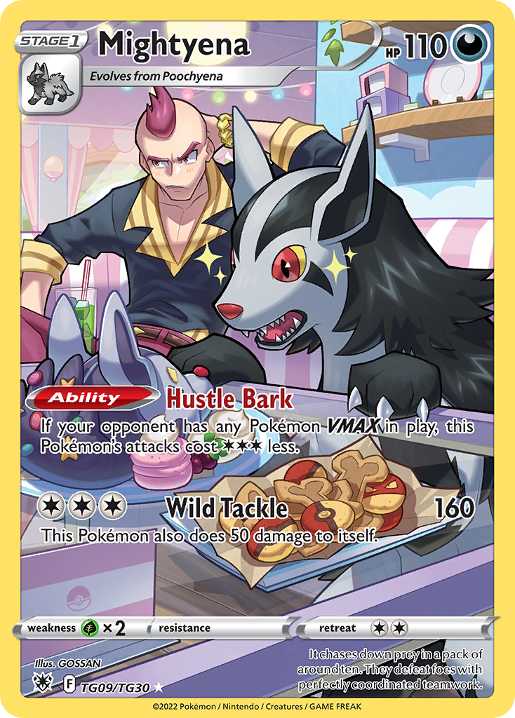 Mightyena Astral Radiance Trainer Gallery TG09/30