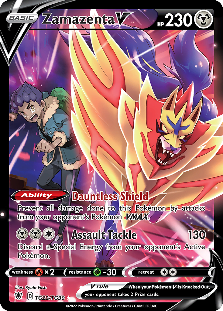 Zamazenta V Astralglanz Trainer-Galerie TG22/30