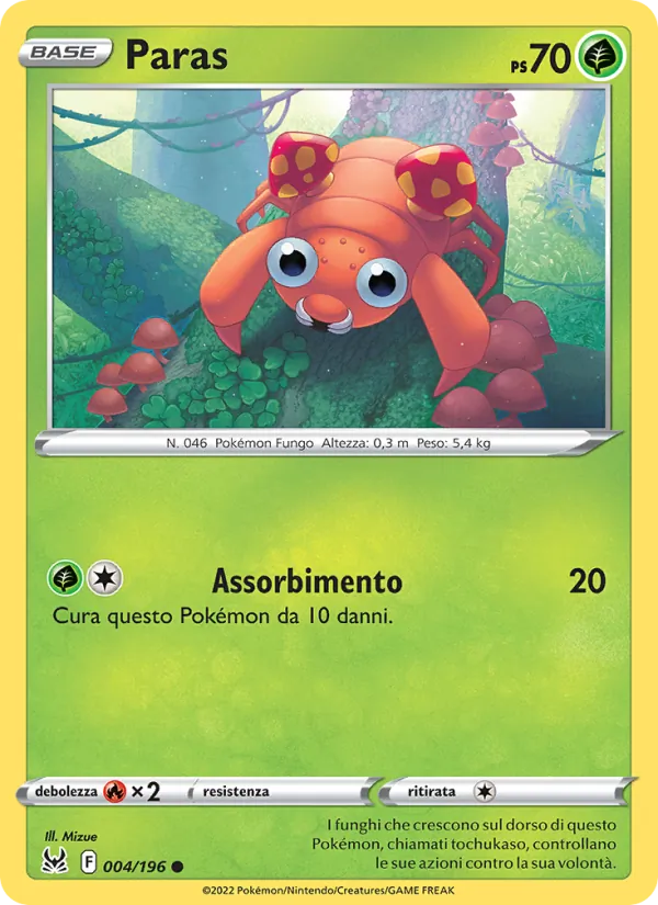 Paras Origine Perduta 004/196