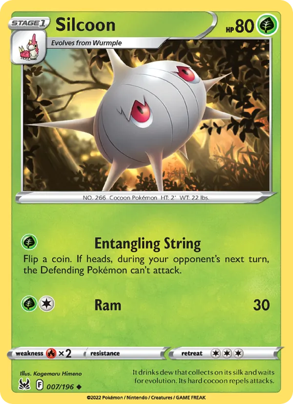 Silcoon Lost Origin 007/196