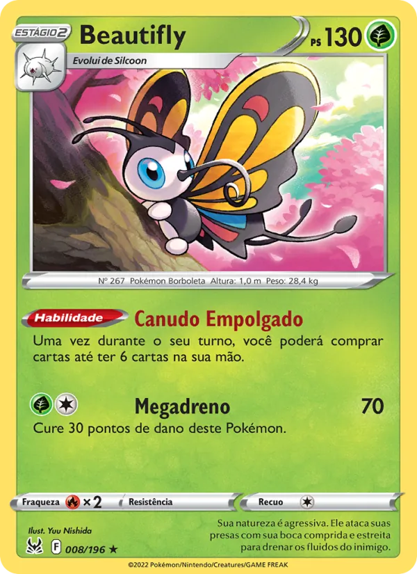 Beautifly Origem Perdida 008/196
