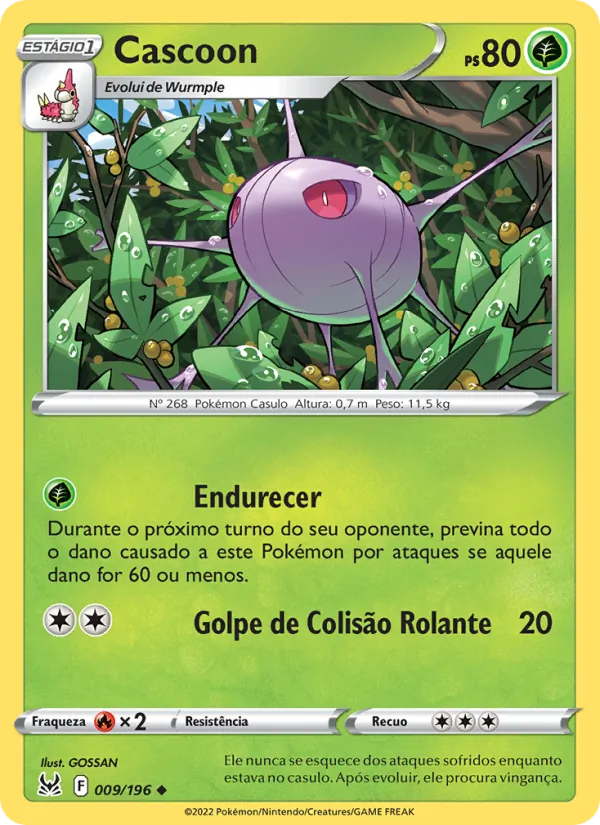 Cascoon Origem Perdida 009/196