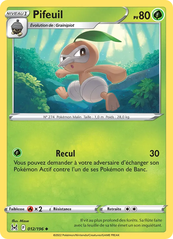 Pifeuil Origine Perdue 012/196