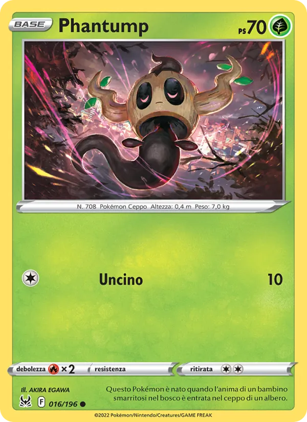Phantump Origine Perduta 016/196