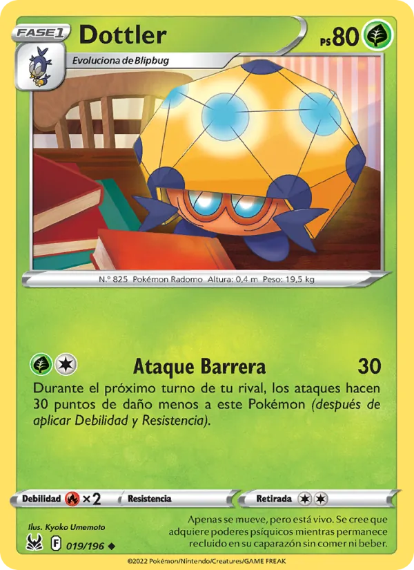 Dottler Origen Perdido 019/196