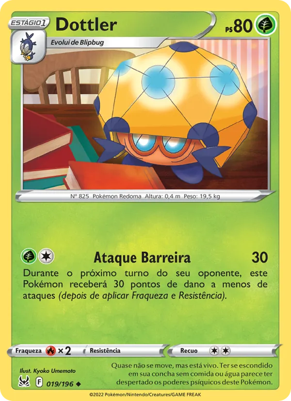 Dottler Origem Perdida 019/196