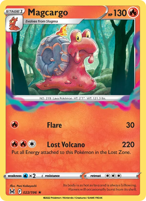 Magcargo Lost Origin 022/196