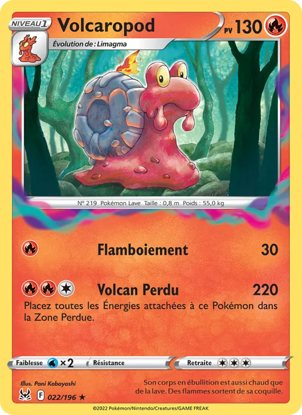 Volcaropod Origine Perdue 022/196