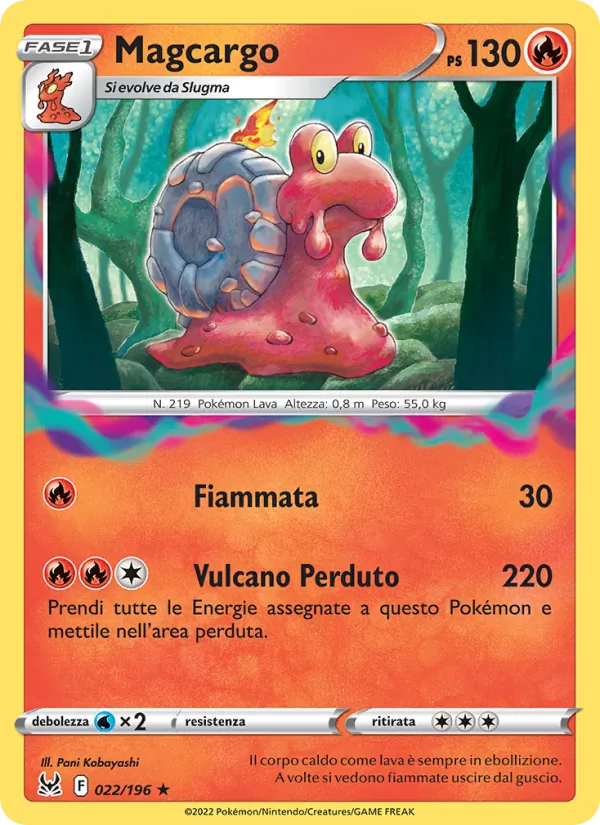 Magcargo Origine Perduta 022/196