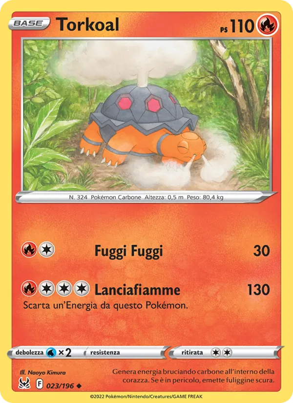 Torkoal Origine Perduta 023/196