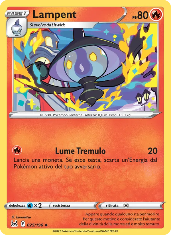 Lampent Origine Perduta 025/196