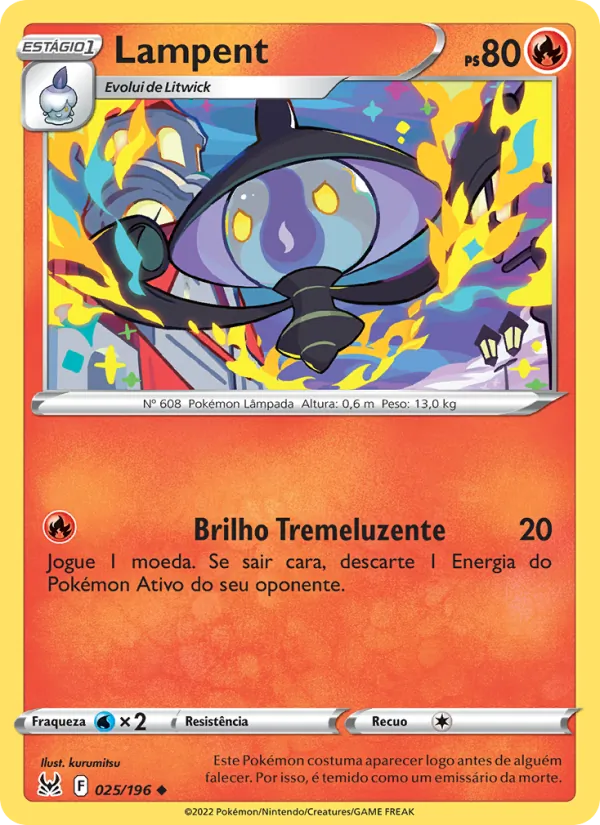 Lampent Origem Perdida 025/196
