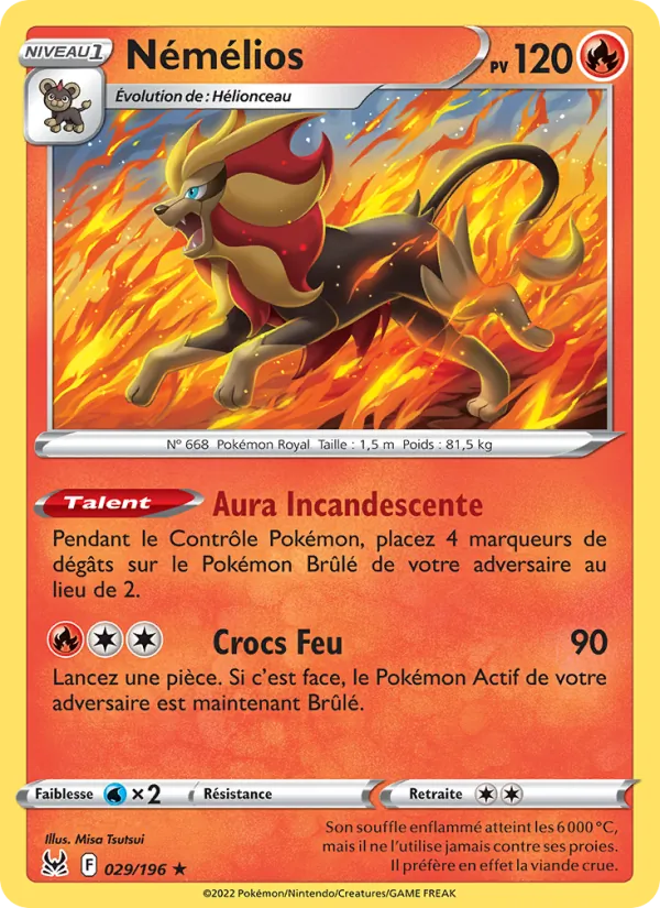 Némélios Origine Perdue 029/196