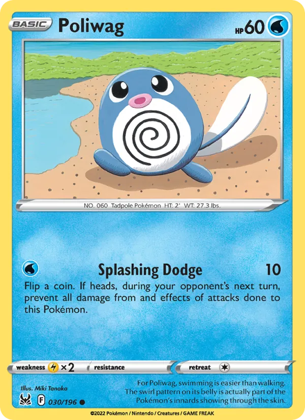 Poliwag Lost Origin 030/196