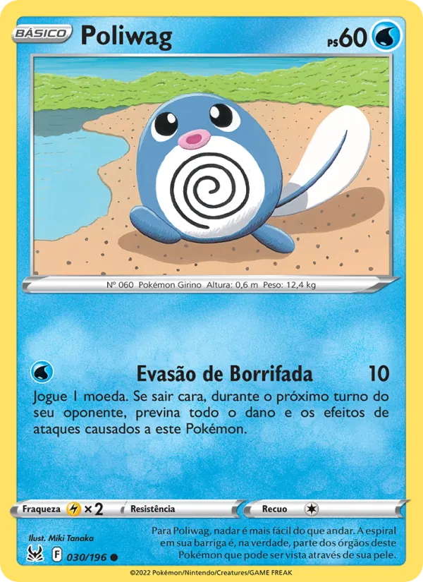 Poliwag Origem Perdida 030/196