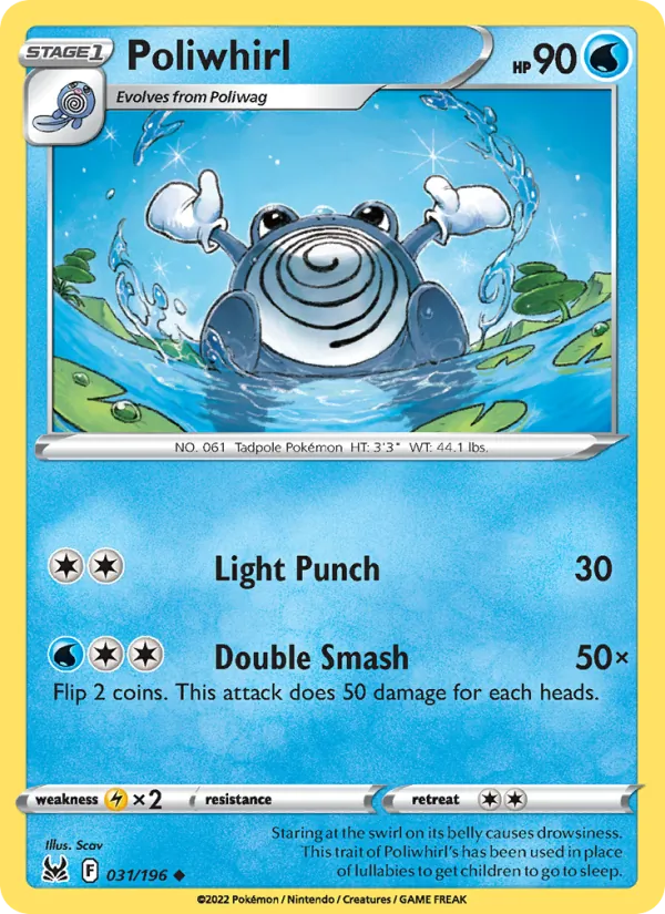 Poliwhirl Lost Origin 031/196