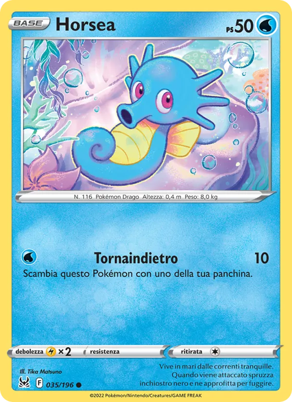 Horsea Origine Perduta 035/196
