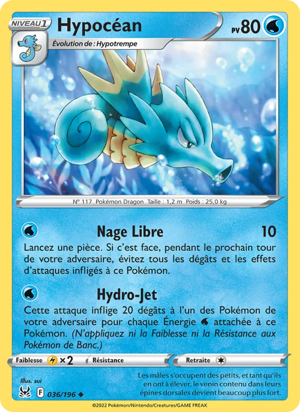 Hypocéan Origine Perdue 036/196