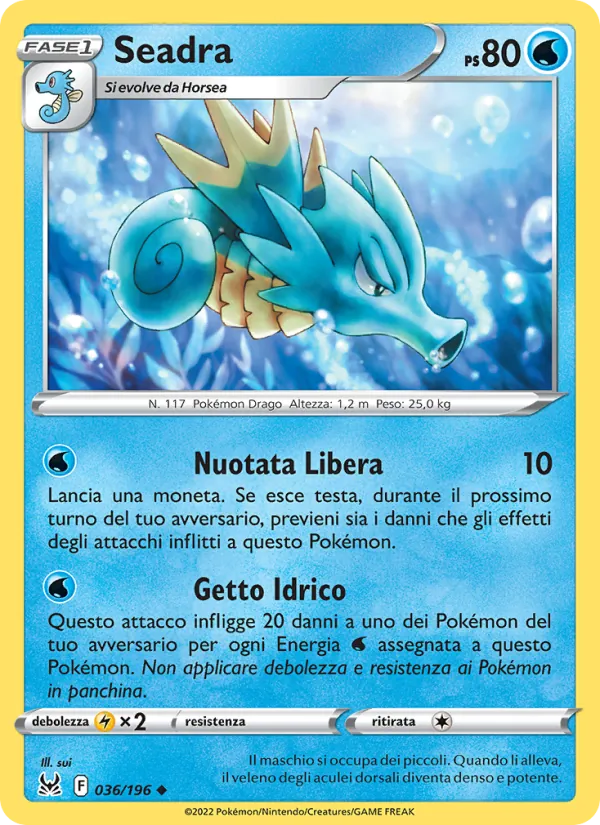 Seadra Origine Perduta 036/196
