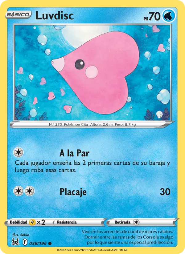 Luvdisc Origen Perdido 038/196