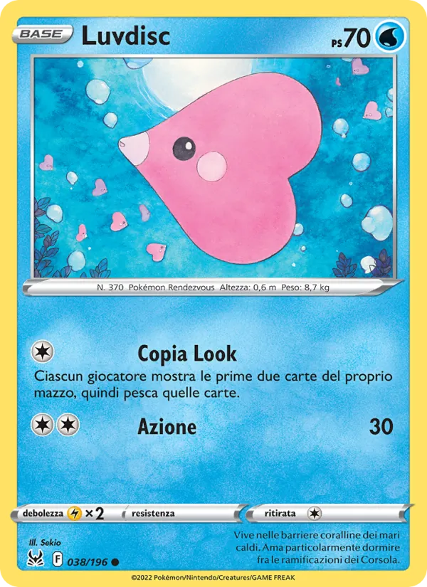 Luvdisc Origine Perduta 038/196