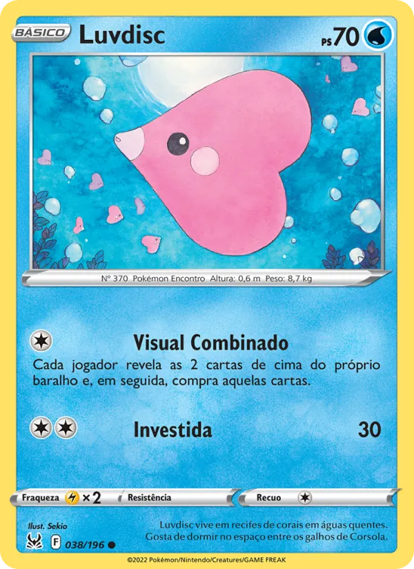 Luvdisc Origem Perdida 038/196