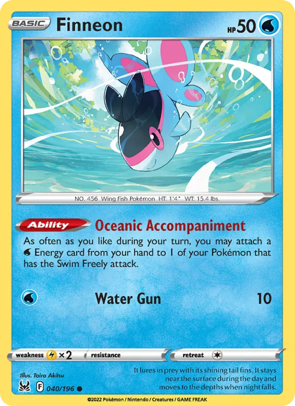 Finneon Lost Origin 040/196