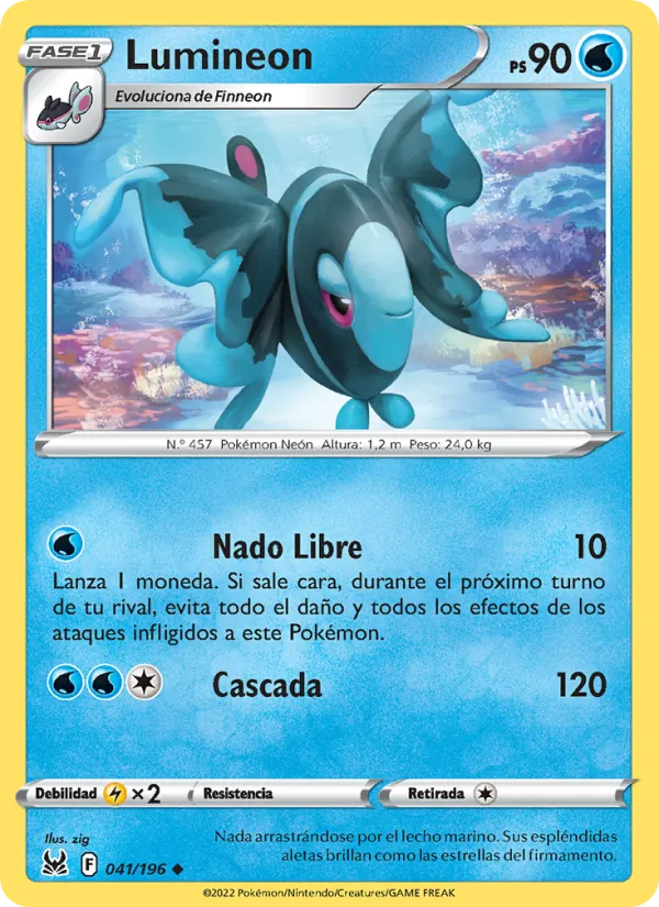 Lumineon Origen Perdido 041/196