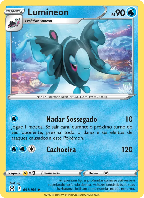 Lumineon Origem Perdida 041/196