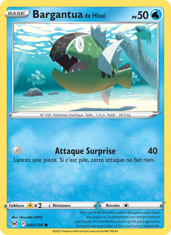 Bargantua de Hisui Origine Perdue 044/196