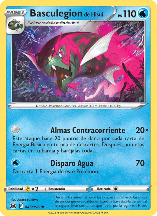 Basculegion de Hisui Origen Perdido 045/196