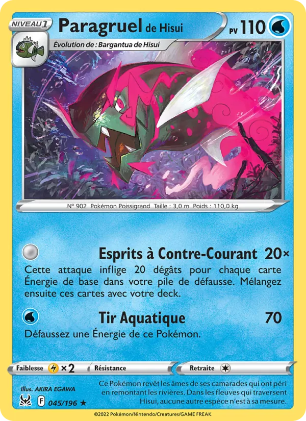 Paragruel de Hisui Origine Perdue 045/196