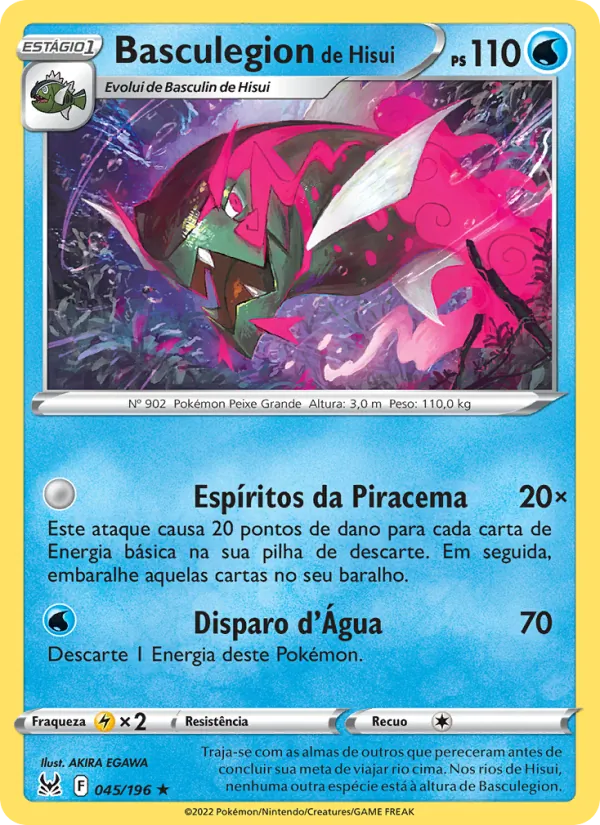 Basculegion de Hisui Origem Perdida 045/196