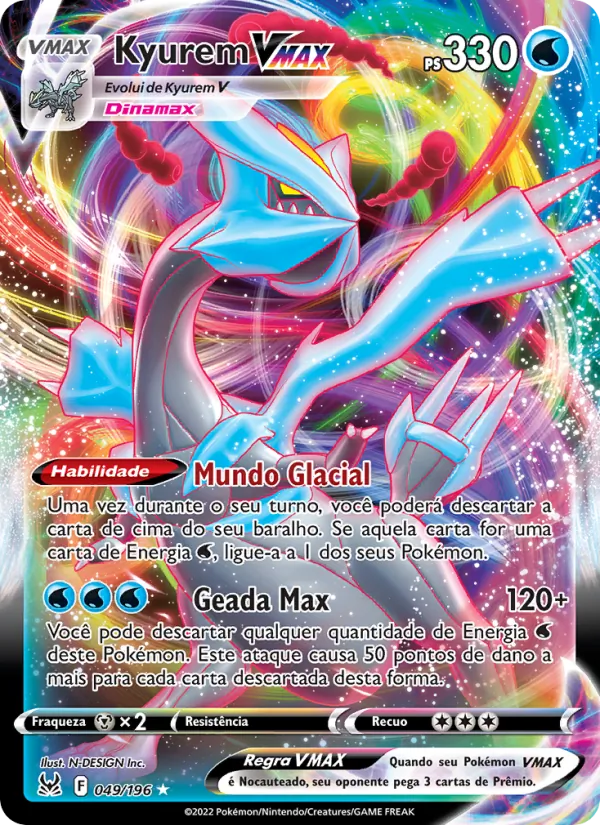 Kyurem VMAX Origem Perdida 049/196
