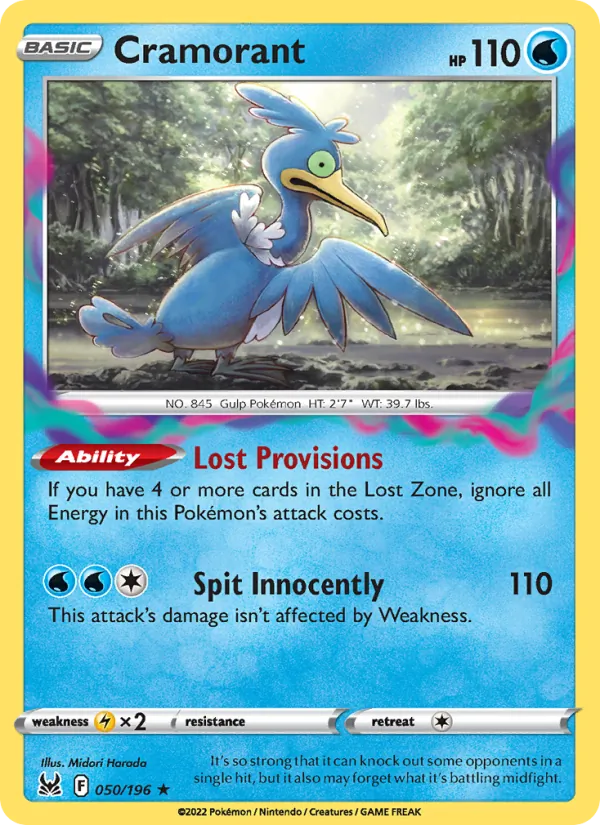 Cramorant Lost Origin 050/196