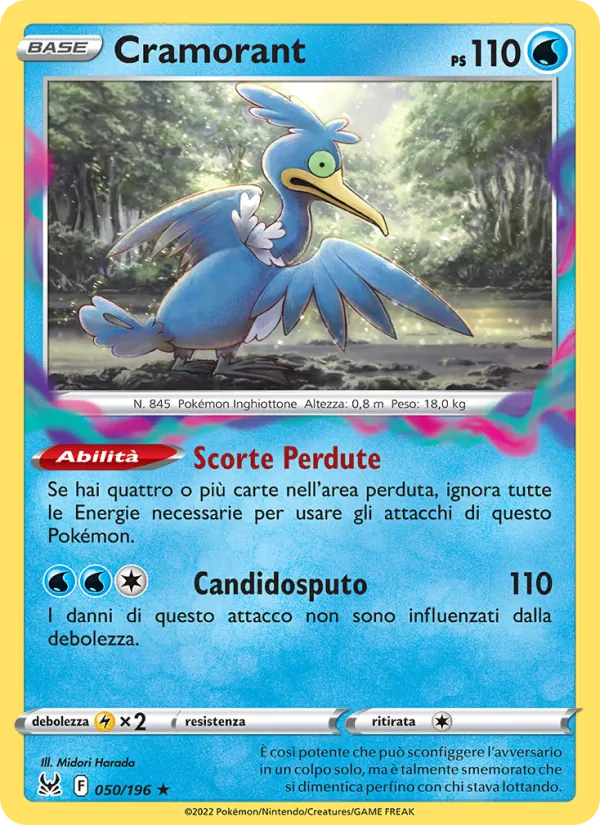 Cramorant Origine Perduta 050/196