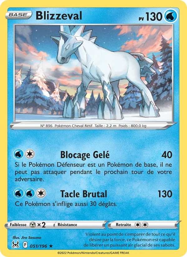 Blizzeval Origine Perdue 051/196