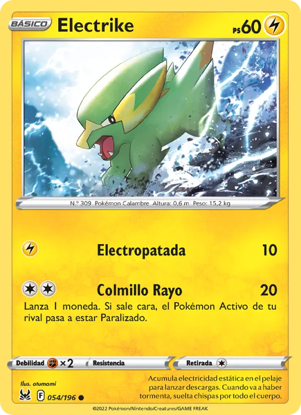 Electrike Origen Perdido 054/196