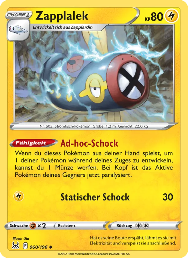 Zapplalek Verlorener Ursprung 060/196