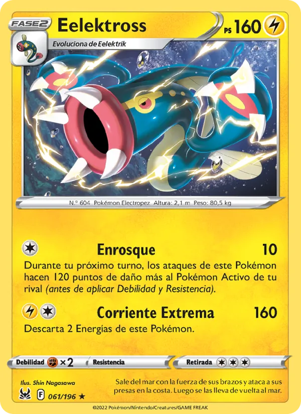 Eelektross Origen Perdido 061/196