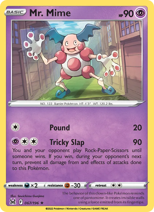 Mr. Mime Lost Origin 067/196
