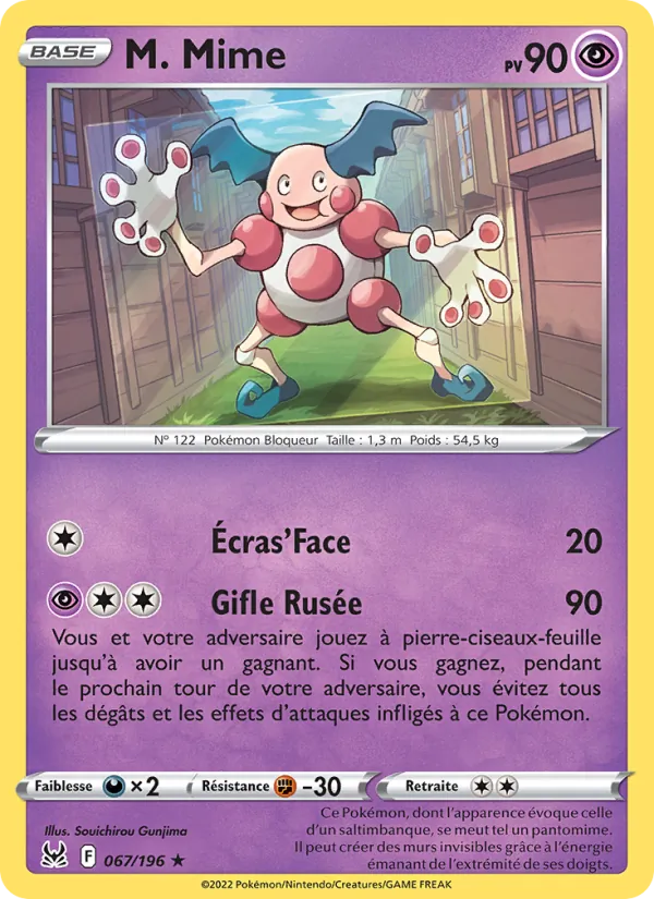 M. Mime Origine Perdue 067/196