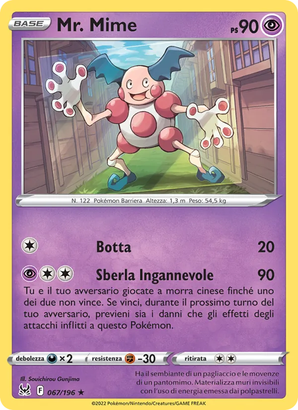 Mr. Mime Origine Perduta 067/196