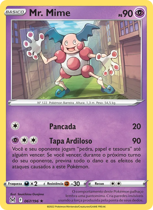 Mr. Mime Origem Perdida 067/196