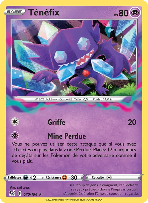 Ténéfix Origine Perdue 070/196