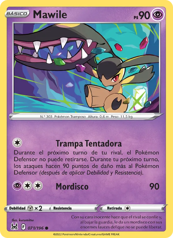 Mawile Origen Perdido 071/196