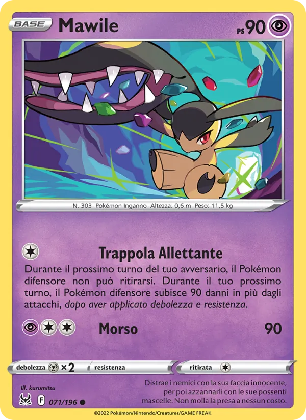 Mawile Origine Perduta 071/196