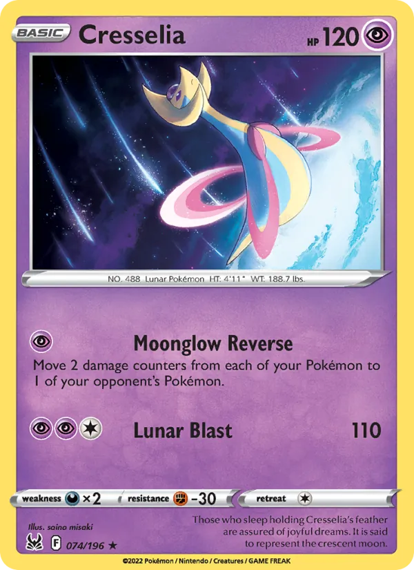 Cresselia Lost Origin 074/196