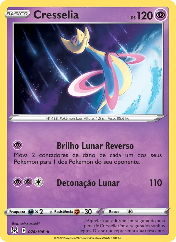 Cresselia Origem Perdida 074/196