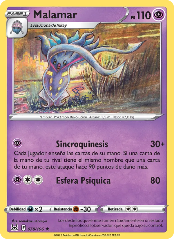 Malamar Origen Perdido 078/196